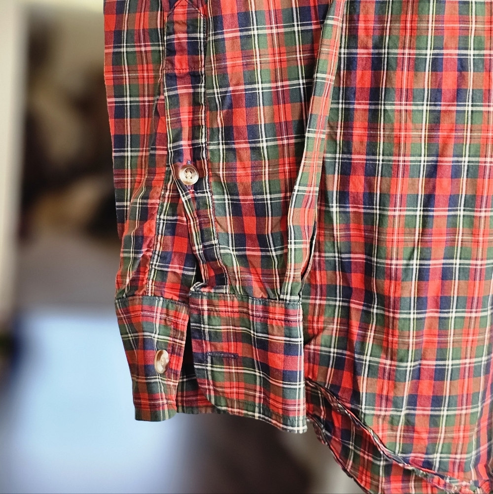 Abercrombie & Fitch Original Y2K Plaid Button Down Shirt - Picture 2 of 6